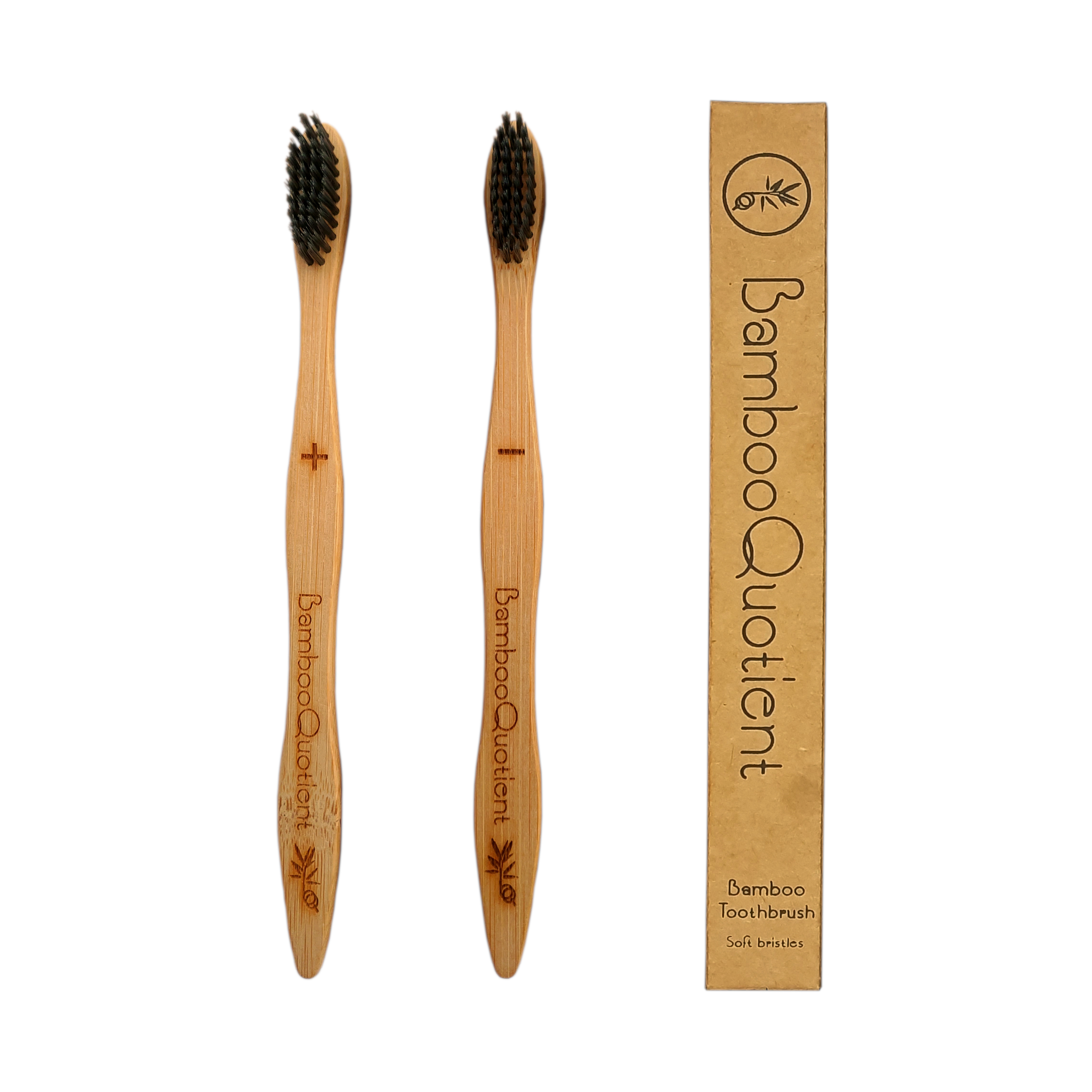 Bamboo Toothbrush set of 2